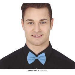 Svetlo modrá motýlik 11 cm
